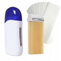 ZESTAW PODGRZEWACZ 40W+WOSK+PASKI 100SZT DO WOSKU