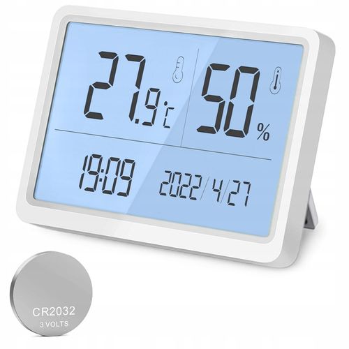 TERMOHIGROMETR WILGOTNOŚCIOMIERZ HIGROMETR TERMOMETR WILGOTNOŚĆ TEMPERATURA na Arena.pl