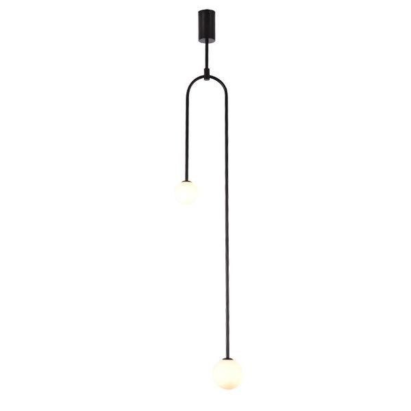 Lampa wisząca Loop czarna 123 cm zdjęcie 1