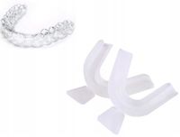 NAKŁADKI na zęby TERMOKURCZLIWE 2 szt. WYBIELANIE BRUKSIZM ZGRZYTANIE