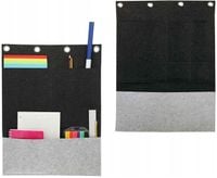 organizer wiszący ścienny filcowy z kieszeniami