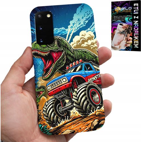 ETUI DO SAMSUNG GALAXY S20 -DINOZAUR W MONSTERTRUCKU WZORY DLA DZIECI na Arena.pl