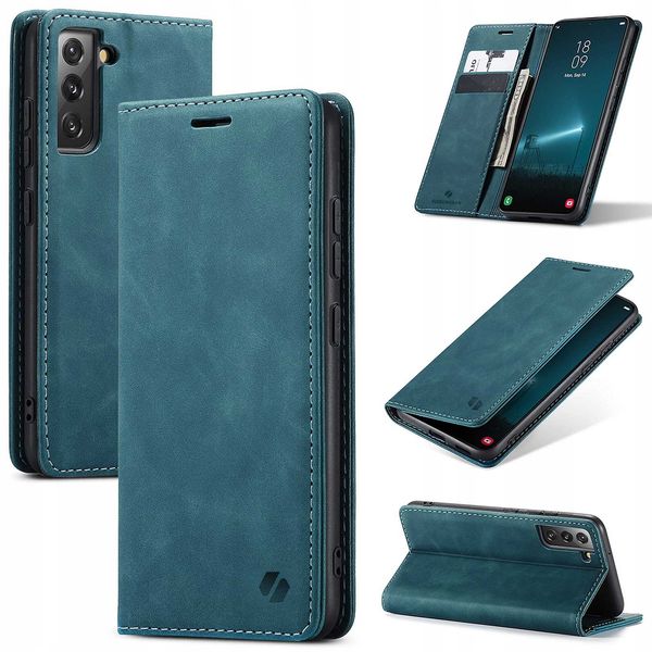 Spacecase Wallet Galaxy S22+ Blue zdjęcie 11