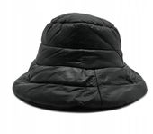KAPELUSZ TRUSSARDI BUCKET HAT NYLONOWY SZARY CIEPŁY ROZMIAR UNIWERSALNY