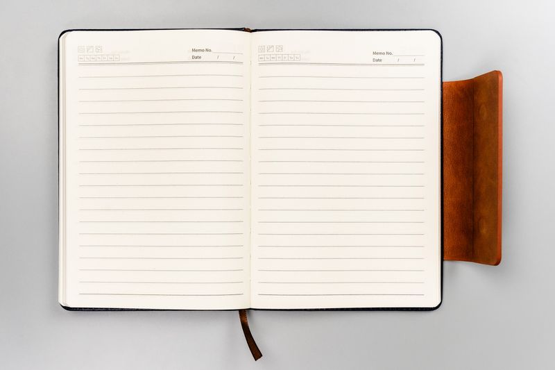 notes ptn not-9-6447 navy-brown zdjęcie 5