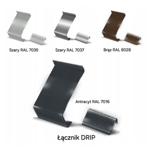 Łącznik do profili DRIP Antracyt RAL 7016 na Arena.pl