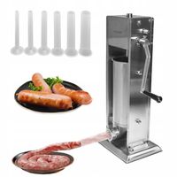 NADZIEWARKA DO KIEŁBASY 5,0 KG MASZYNKA DO KIEŁBAS SZPRYCA PIONOWA KAMILLE