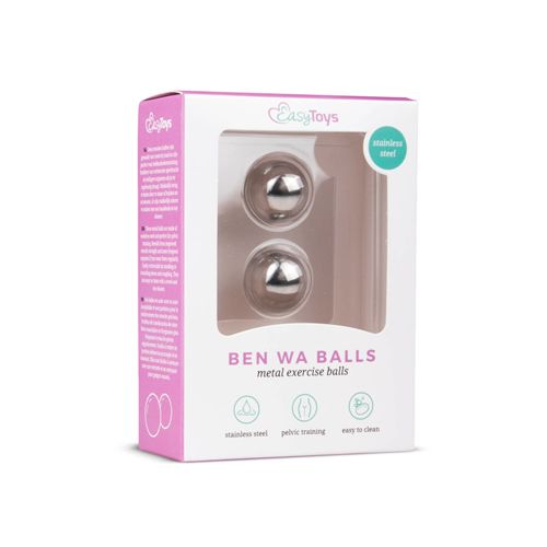 kulki-silver ben wa balls - 19mm na Arena.pl