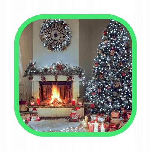 LAMPKI CHOINKOWE ŚWIATEŁKA 500led BIAŁE ZIMNE ~35 M WEWNĘTRZNE ZEWNĘTRZNE na Arena.pl