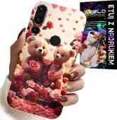 ETUI DO HUAWEI P20 PRO - MISIE, LOVE YOU, SERCA WIELE WZORÓW CASE