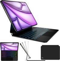 Etui z klawiaturą do iPad Air 13 M2/M3 i iPad Pro 12.9 3-6 gen X9 QWERTZ
