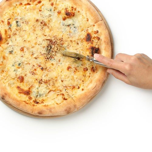 Nóż do pizzy stalowy okrągły 21 cm na Arena.pl