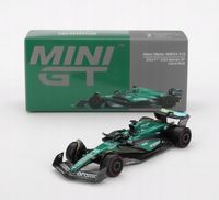 MINI GT ASTON MARTIN AMR24 #18 L.Stroll Bahrain GP 2024 1:64
