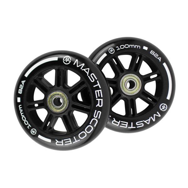 Kółka Do Hulajnogi Master Stunt 100 Mm - Czarne zdjęcie 1