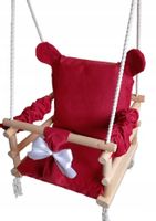 HUŚTAWKA 3w1 DZIECI MIŚ dom ogród POKÓJ CZERWONY