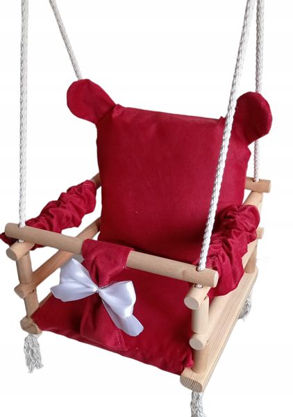 HUŚTAWKA 3w1 DZIECI MIŚ dom ogród POKÓJ CZERWONY zdjęcie 1