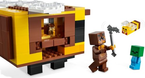 LEGO MINECRAFT KLOCKI 21241 PSZCZOŁY UL PASIEKA + TORBA PREZENTOWA LEGO na Arena.pl