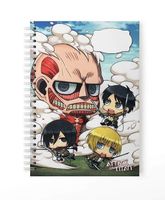Zeszyt A5 100 stron w kratkę Attack on titan