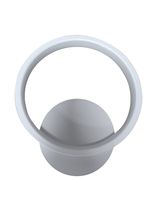 Kinkiet lampa wisząca LED okrąg metalowa AT75-1KL-White