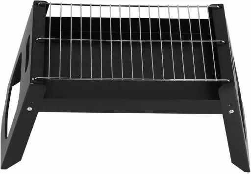 GRILL SKŁADANY TURYSTYCZNY NA KEMPING BBQ PRZENOŚNY WĘGLOWY DO OGRODU BIWAK zdjęcie 10