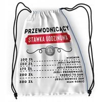 Plecak Sportowy Szkolny Dla Przewodniczącego Worek Z Nadrukiem Ze Zdjęciem