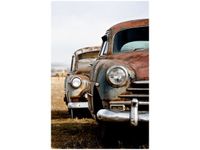 80CM 120 OBRAZ STARE SAMOCHODY ŚCIENNY