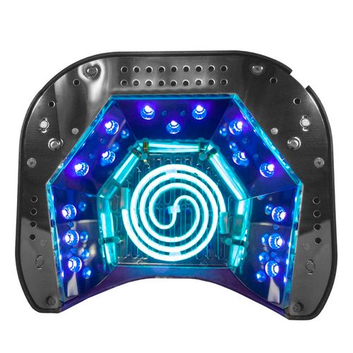 LAMPA PROFESSIONAL 2W1 UV LED+CCFL 48W TIMER+SENSOR RÓŻOWA na Arena.pl