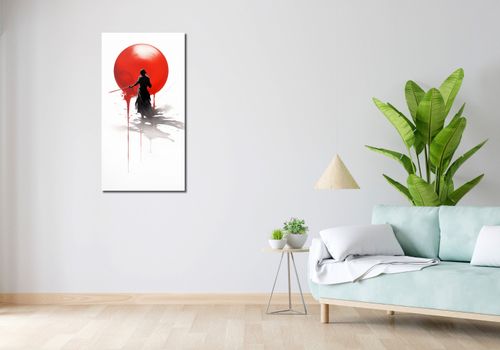 Obraz 50x100cm Samotny Samuraj na Arena.pl