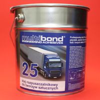 MULTIBOND-25 - 4kg - Bezbarwny klej do gumy PVC