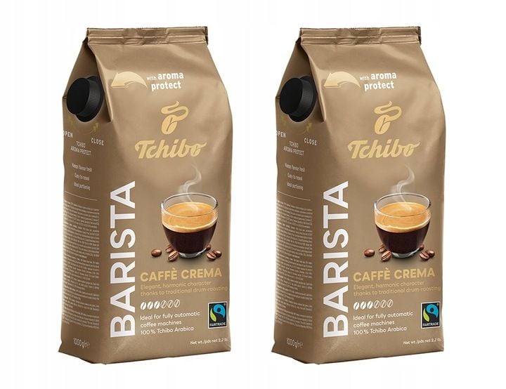 Kawa ziarnista Tchibo Barista Caffe Crema 2kg zdjęcie 1