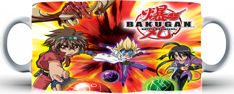 Kubek ceramiczny Bakugan zdjęcie 2