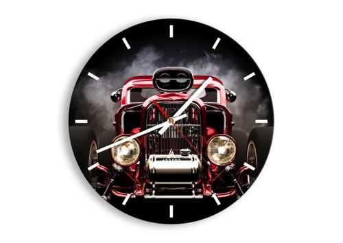 Zegar Ścienny - Samochód Retro - 30X30 Cm - C3Ar30X30-2422 na Arena.pl