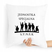 Poduszka Prezent Dla Syna Jednostka Specjalna Z Nadrukiem Ze Zdjęciem