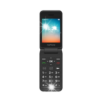 Telefon z klapką myPhone Flip LTE dla seniora przycisk SOS VoLTE 1000mAh
