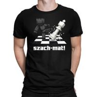 Szach-mat! - męska koszulka na prezent Czarny XXL T-shirt - SZACHY