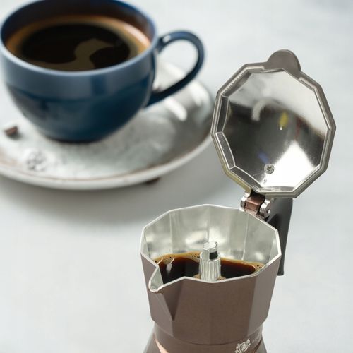 KAWIARKA ALUMINIOWA ZAPARZACZ DO KAWY KAFIETERKA WŁOSKA MOKA NA 3 KAWY na Arena.pl