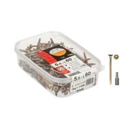 Wkręty do drewna 5 x 60mm gniazdo Torx opak. 1kg fra