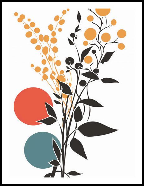 Plakat 60x80cm Rozkwitające Życie zdjęcie 3