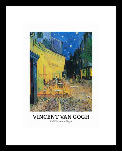 Plakat 13x18cm Design Cafe Terrace, Van Gogh Vintage do Salonu na Arena.pl