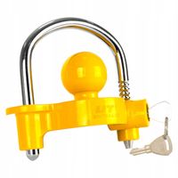 Uniwersalne Zabezpieczenie zaczepu kulowego przyczepy UNITRAILER blokada