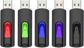 Zestaw 5 Pendrive USB 64 GB USB 2.0 wielokolorowe