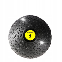 HMS Slam Ball Piłka Lekarska Do Ćwiczeń Rozgrzewkowych Treningu 4 kg