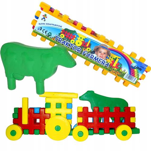 Klocki traktor farmera 25784 na Arena.pl