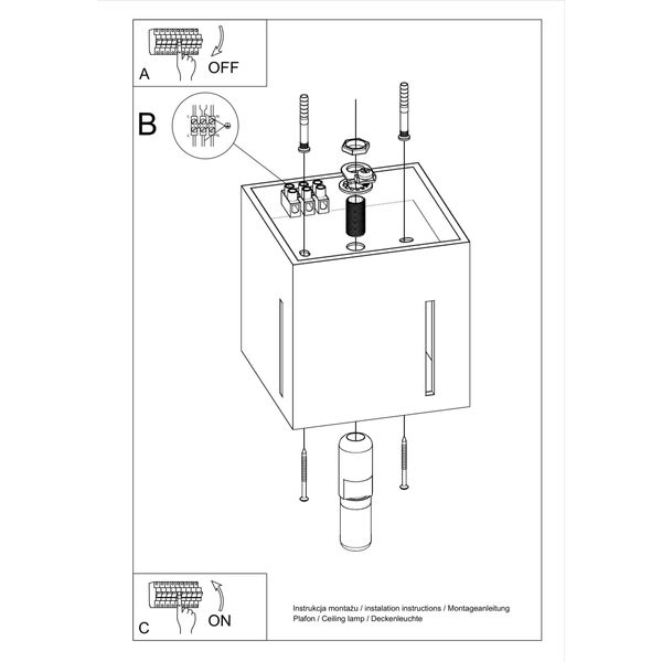 Plafon PIXAR szary zdjęcie 6