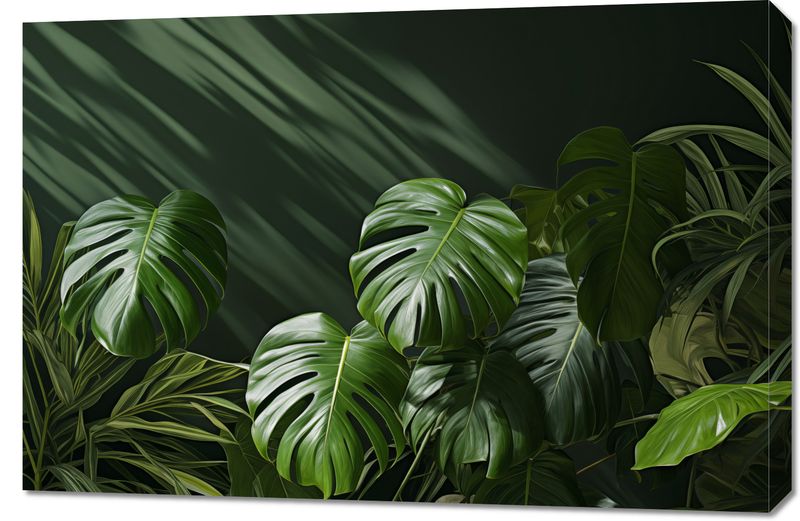 Obraz 90x60cm Szepczące Liście zdjęcie 1