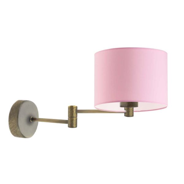 Złoty kinkiet na wysięgniku do sypialni BRAGE zdjęcie 16