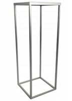 Nowoczesny Kwietnik Loft SREBRNY 063/K-12-1P-70S