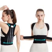 Korektor Postawy Pleców Pas na Kręgosłup Oddychający Unisex Rozmiar M