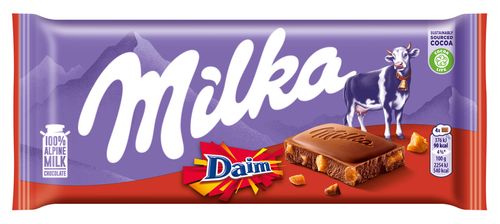 Milka Daim czekolada mleczna - 90 g na Arena.pl
