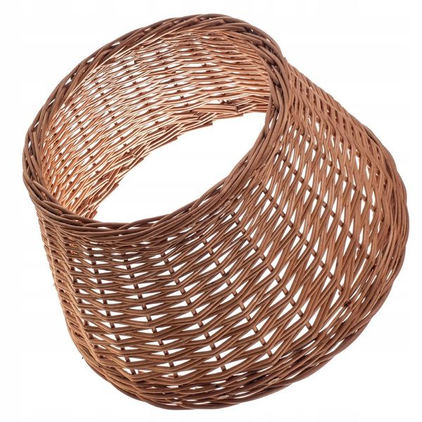OSŁONA NA STOJAK CHOINKOWY WIKLINOWA 50 cm OSŁONKA POD CHOINKĘ KOSZ BOHO zdjęcie 5